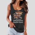 Easily Distracted By Dragons And Books V2 Women Flowy Tank
