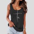 Faith Simple Script Logo Women Flowy Tank