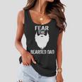 Fear The Bearded Dad Tshirt Women Flowy Tank