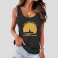 Fish Funny Sorry I Missed Your Call Im On Another Line Women Flowy Tank