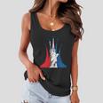 Fourth Of July Fighter Jets Red White Blue 4Th American Flag Women Flowy Tank