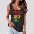 Free Ish Since 1865 African American Freeish Juneteenth Tshirt Women Flowy Tank