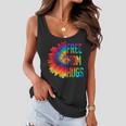 Free Mom Hugs Tie Dye Sunflower Women Flowy Tank