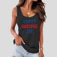 Funny Anti Biden Empty Shelves Joe Republican Anti Biden Design Women Flowy Tank