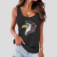 Funny Bald Eagle Mullet With American Flag 4Th Of July Gift Women Flowy Tank