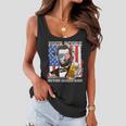 Funny Four Score And Seven Beers Ago Abe Lincoln Women Flowy Tank
