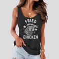 Funny Fried Chicken Smoking Joint Women Flowy Tank