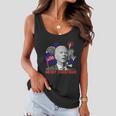 Funny Joe Biden Happy Christmas In July Usa Flag V3 Women Flowy Tank