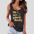 Funny Thanksgiving Oh My Gourd Becky Women Flowy Tank