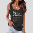 Girls Just Want To Have Fundamental Human Rights Feminist Women Flowy Tank