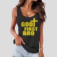 God First Bro Women Flowy Tank