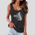 Hare Trigger Gangster Bunny Women Flowy Tank