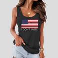 I Dont Kneel Usa Flag Tshirt Women Flowy Tank