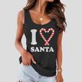 I Heart Santa Candy Cane T-Shirt Graphic Design Printed Casual Daily Basic Women Flowy Tank I Heart Santa Candy Cane T-Shirt Graphic Design Printed Casual Daily Basic Women Flowy Tank