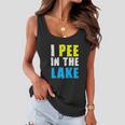 I Pee In The Lake Funny Summer Vacation V2 Women Flowy Tank