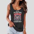 If My Patriotism Offends You Youre In The Wrong Country Tshirt Women Flowy Tank