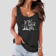If The Shoe Fits Funny Halloween Quote Women Flowy Tank