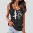 Im A Good Witch Most Of The Time Witchy Halloween Witch Women Flowy Tank