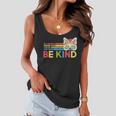 In A World Where You Can Be Anything Be Kind Autism Awareness Women Flowy Tank