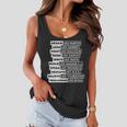 Inspirational Black History Figures Tshirt Women Flowy Tank