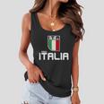 Italy Italia 2021 Football Soccer Logo Tshirt Women Flowy Tank