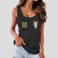 Italy Italia No 10 Futbol Soccer Jersey Women Flowy Tank