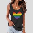Left Time Lgbt Gay Pride Lesbian Bisexual Ally Quote Women Flowy Tank