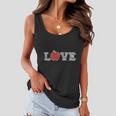 Love Apple Back To School Teacher Teacher Quote Graphic Shirt Women Flowy Tank