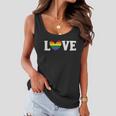 Love Heart Lgbt Gay Pride Lesbian Bisexual Ally Quote Women Flowy Tank