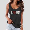 Love Nurselife Arrow Heart Tshirt Women Flowy Tank