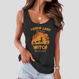 Lunch Lady By Day Witch By Night Halloween Quote Women Flowy Tank