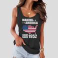 Making America Great Since 1952 Birthday Women Flowy Tank