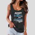 Mens Aunt Of The Birthday Boy Monster Truck Birthday Gift Women Flowy Tank