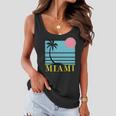 Miami Beach Sunset Women Flowy Tank