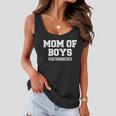 Mom Of Boys Hashtag Out Numbered Tshirt Women Flowy Tank