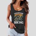 Mountain Bike Cycling Bicycle Mountain Biking Gift Tshirt Women Flowy Tank