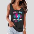 Pink Or Blue Grandma Loves You Tshirt Women Flowy Tank