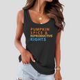 Pumpkin Spice And Reproductive Rights For Halloween Party Gift Women Flowy Tank