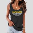 Sarcasm The Minds Natural Defense Women Flowy Tank