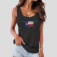 Texas Flag Barbwire Tough Women Flowy Tank