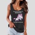 Today Is Not The Day Shank You Unicorn Horn Tshirt Women Flowy Tank