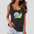 Trans Pride Snail Transgender Gift Women Flowy Tank