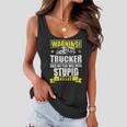 Trucker Trucker Accessories For Truck Driver Motor Lover Trucker__ Women Flowy Tank