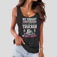 Trucker Trucker Wife Trucker Girlfriend Women Flowy Tank