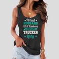 Trucker Trucking Truck Driver Trucker Husband Women Flowy Tank