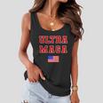 Ultra Maga Varsity Usa United States Flag Logo Tshirt Women Flowy Tank