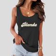 Vintage Blonde Logo Women Flowy Tank