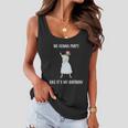 We Gonna Party Like Its My Birthday Jesus Dancing Graphic Cool Gift Women Flowy Tank