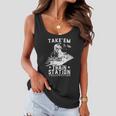 Western Coountry Yellowstone Take Em To The Train Station Tshirt Women Flowy Tank