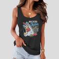 Wicked Chickens Lay Deviled Eggs Funny Chicken Lovers Women Flowy Tank